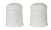 Davis & Waddell Wildflower & Hive Salt & Pepper Shakers White