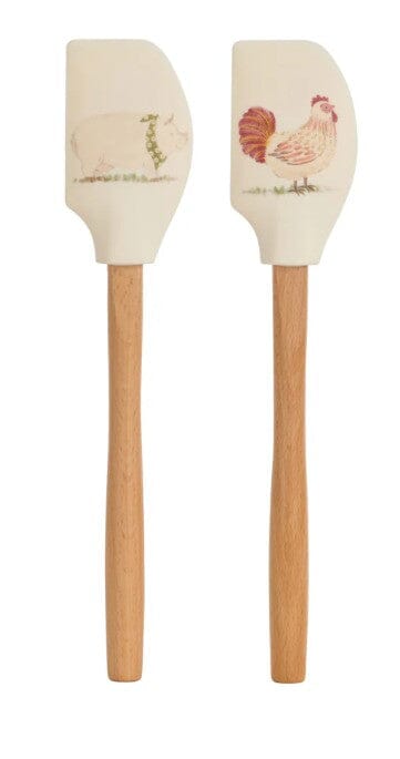 Davis & Waddell Homestead Beechwood Spatula Natural Spatulas The Cooks Kitchen 