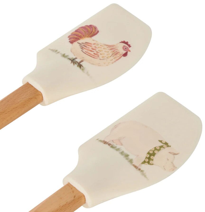 Davis & Waddell Homestead Beechwood Spatula Natural Spatulas The Cooks Kitchen 