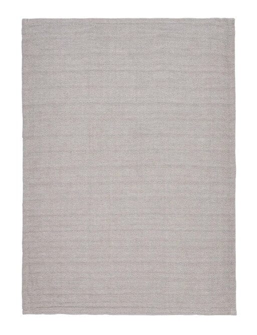 Davis & Waddell Heritage Check Cotton Tea Towel 2pcs Set - Grey Tea Towels The Cooks Kitchen 