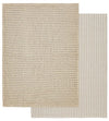 Davis & Waddell Heritage Stripe Cotton Tea Towel 2pc Set Beige