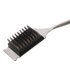 Davis & Waddell Ryder Brass Bbq Brush 47cm Chrome And Acacia