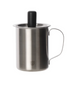 Davis & Waddell Ryder Basting Pot And Brush Set Chrome And Black