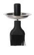 Davis & Waddell Ryder Basting Pot And Brush Set Chrome And Black