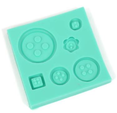 Bake Group Silicone Mould - Buttons 
