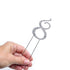 Bakegroup Large Diamante (7cm) - Number 8