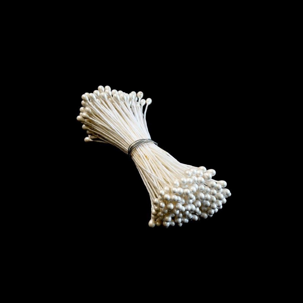 Bake Group - Stamens - White Small Pearl