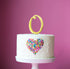 Cake & Candle Cake Topper (7cm) #0