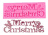 Sugar Craft Silicone Mould - Merry Christmas Silicone Moulds The Cooks Kitchen 