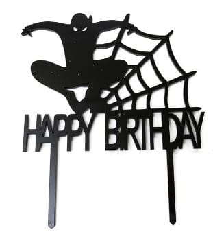 Sugar Crafty Spiderman Cake Topper Acrylic Cake Toppers The Cooks Kitchen 
