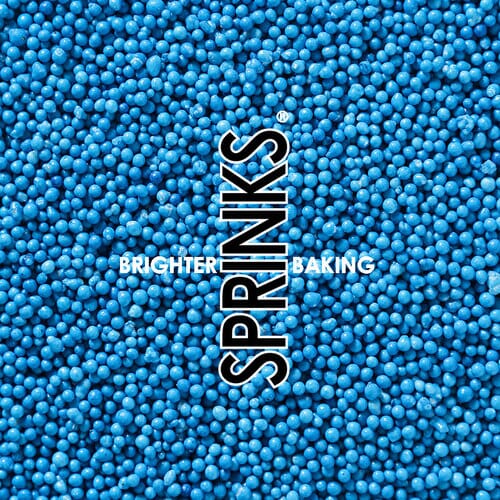 Sprinks Nonpareils Blue (85g) Edible Decorations The Cooks Kitchen Mandurah 