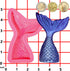 Suagr Crafty Silicone Mould - Small Mermaid Tail Silicone Moulds The Cooks Kitchen 