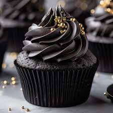 Papyrus & Co Foil Baking Cups - Black 50mm Boards & Boxes & Packaging The Cooks Kitchen Mandurah 