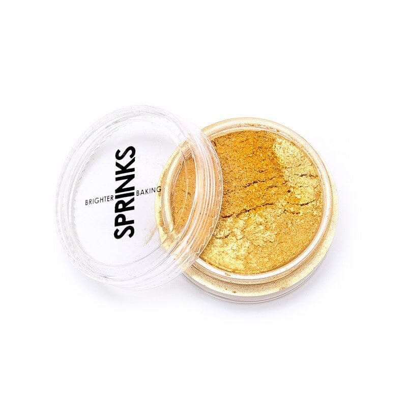 Sprinks Aged Gold Lustre Dust (10ml) Dusts and Powders The Cooks Kitchen Mandurah 