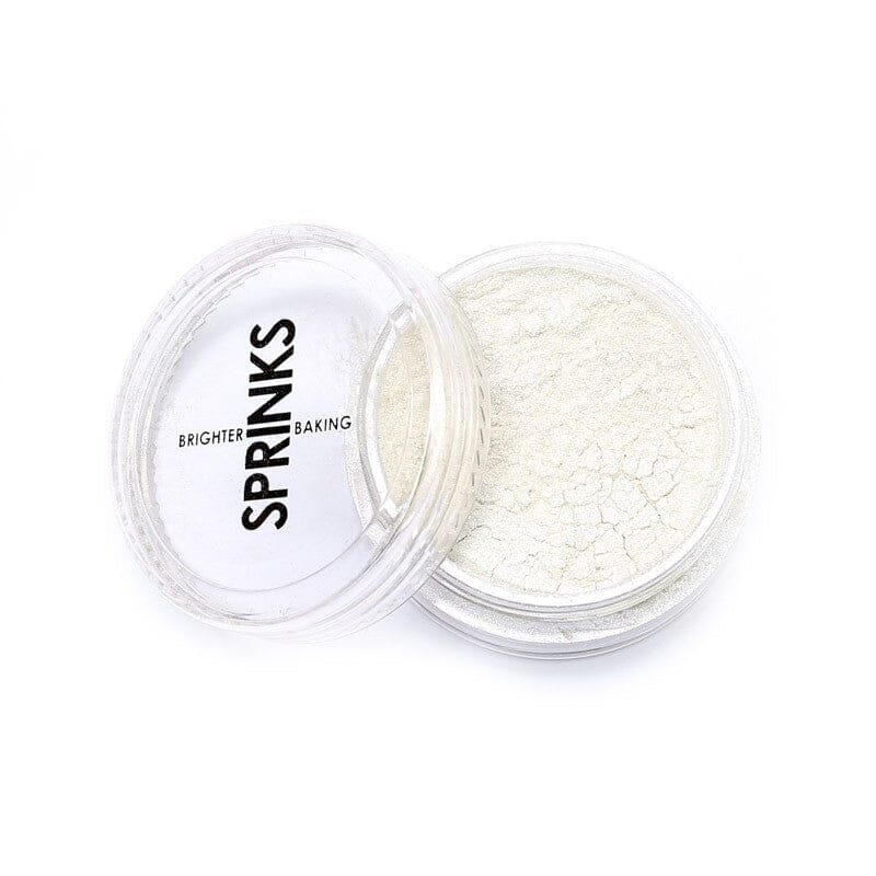 Sprinks Natural White Lustre Dust (10ml) Dusts and Powders The Cooks Kitchen Mandurah 