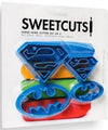 Sweet Cuts Super Hero Cutter Set Of 4