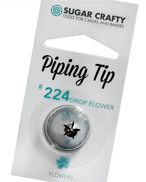 Sugar Crafty Piping Tip #224 Drop Flower