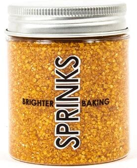 Sprinks Gold Sanding Sugar (85g) Sprinkles The Cooks Kitchen Mandurah 