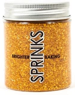 Sprinks Gold Sanding Sugar (85g) Sprinkles The Cooks Kitchen Mandurah 