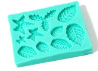 Christmas Leaves Silicone Mould