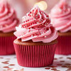 Papyrus & Co 50 Fine Foil Baking Cups - Red 50mm