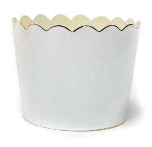 Papyrus & Co Foil Card Baking Cups - Silver