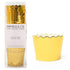 Papyrus & Co Foil Card Baking Cups - Gold Boards & Boxes & Packaging The Cooks Kitchen 