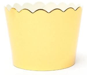 Papyrus & Co Foil Card Baking Cups - Gold Boards & Boxes & Packaging The Cooks Kitchen 
