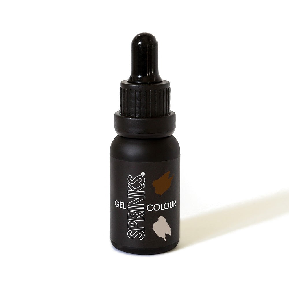 Sprinks Brown Gel Colour (15ml)