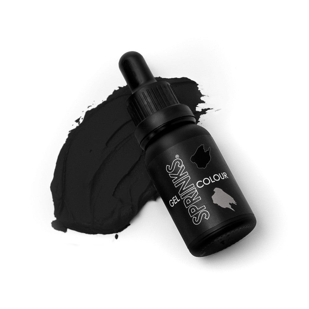 Sprinks Black Gel Colour (15ml)