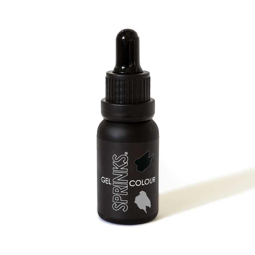 Sprinks Black Gel Colour (15ml)