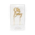 Cake & Candle - Metal Cake Topper - Gold - Oh Baby Acrylic Cake Toppers The Cooks Kitchen Mandurah 