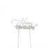 Silver Metal Cake Topper - Happy Birthday 1 Cake Toppers The Cooks Kitchen Mandurah 