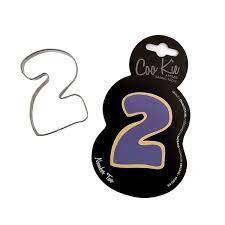 Coo Kie Number 2 Cookie Cutter