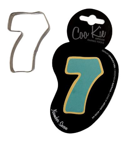 Coo Kie Number 7 Cookie Cutter