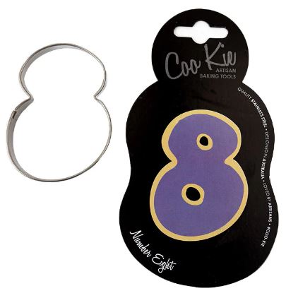 Coo Kie Number 8 Cookie Cutter