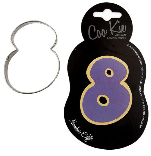 Coo Kie Number 8 Cookie Cutter