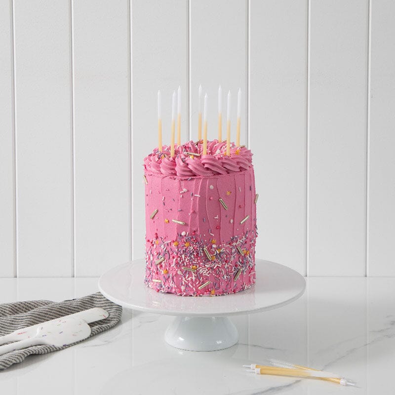 Cake & Candle Ombre Candles - Gold Candles The Cooks Kitchen Mandurah 