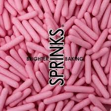 Sprinks - Matte Pink Rods (70g) Sprinkles The Cooks Kitchen Mandurah 