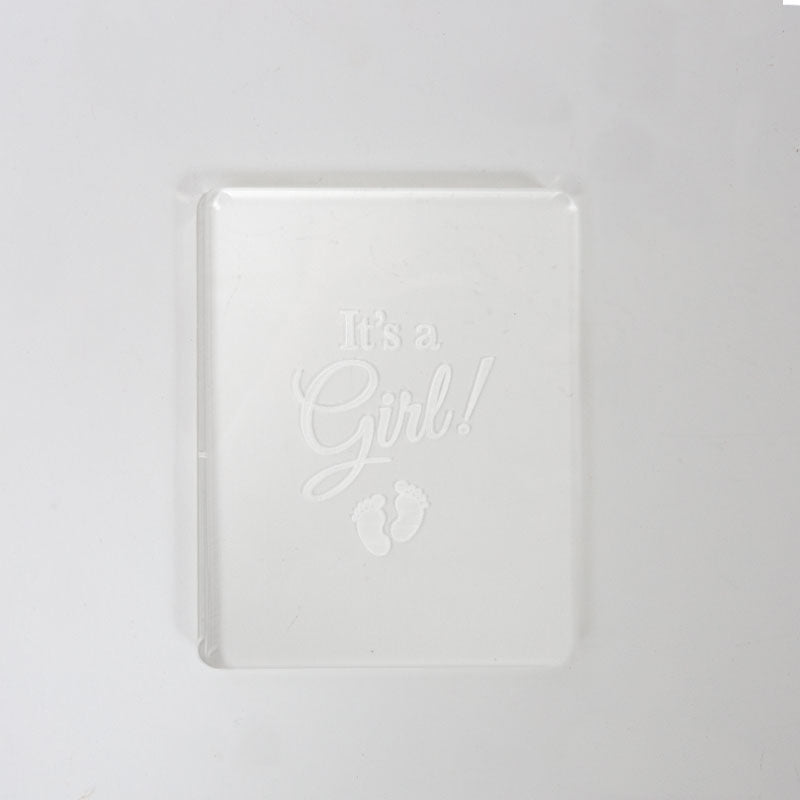 Coo Kie Embosser Stamp - Its A Girl
