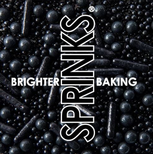 Sprinks Bubble & Bounce Black (75g) Sprinkles The Cooks Kitchen Mandurah 