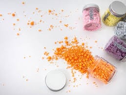 Sprinks Pastel Peach Bubble & Bubble Sprinkles The Cooks Kitchen 