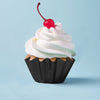 Black Bloom Baking Cups 24