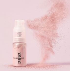 Sprinks Pump Shimmer - Pink Dusts and Powders The Cooks Kitchen 