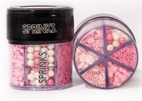 Sprinks Pink Charm 6 Cell Sprinkles Sprinkles The Cooks Kitchen 