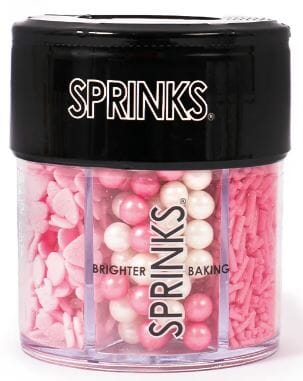 Sprinks Pink Charm 6 Cell Sprinkles Sprinkles The Cooks Kitchen 