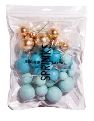 Sprinks 32 Cake Ball Toppers - Bold In Blue Cake & Cookie Decorating The Cooks Kitchen 