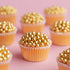 Sprinks Crunchy Shiny Gold 6mm Sprinkles