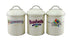Arnott’s, Bushells & Rosella Canisters Set Of 3 - Cream Matching Storage Sets The Cooks Kitchen 