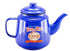 Billy Tea Enamel Teapot 1.4l - Blue Cast Iron Teapots The Cooks Kitchen 